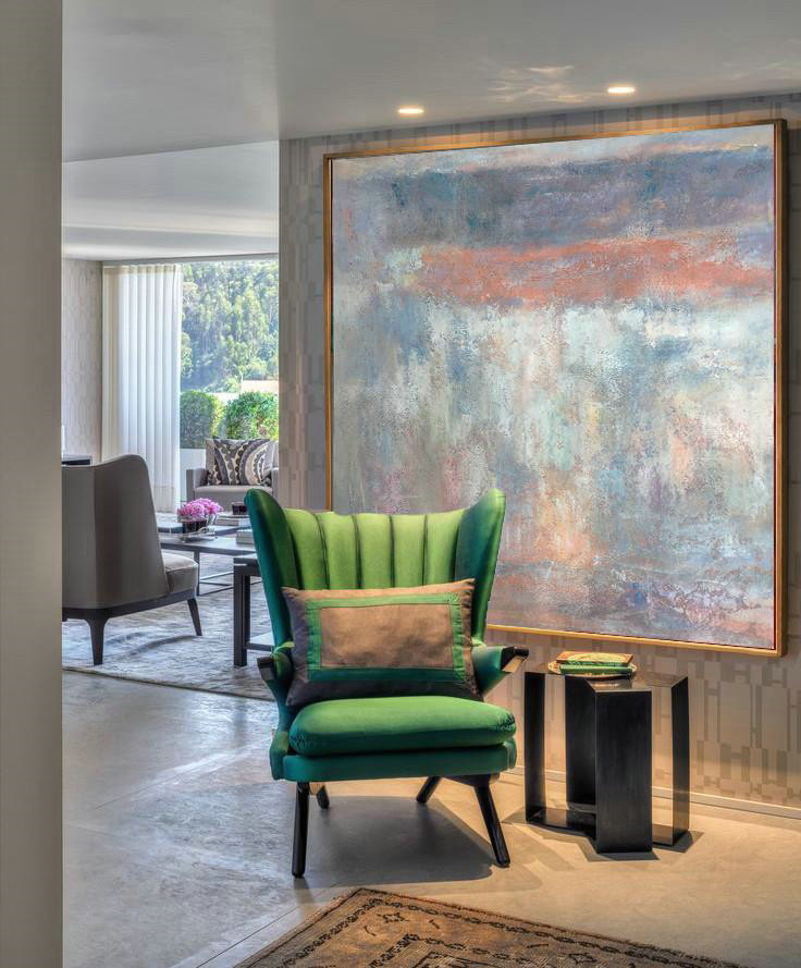 Hand Painted Extra Large Abstract Painting,Oversized Contemporary Art,Large Abstract Art Handmade Acrylic Painting,Orange,Grey,White,Blue.etc